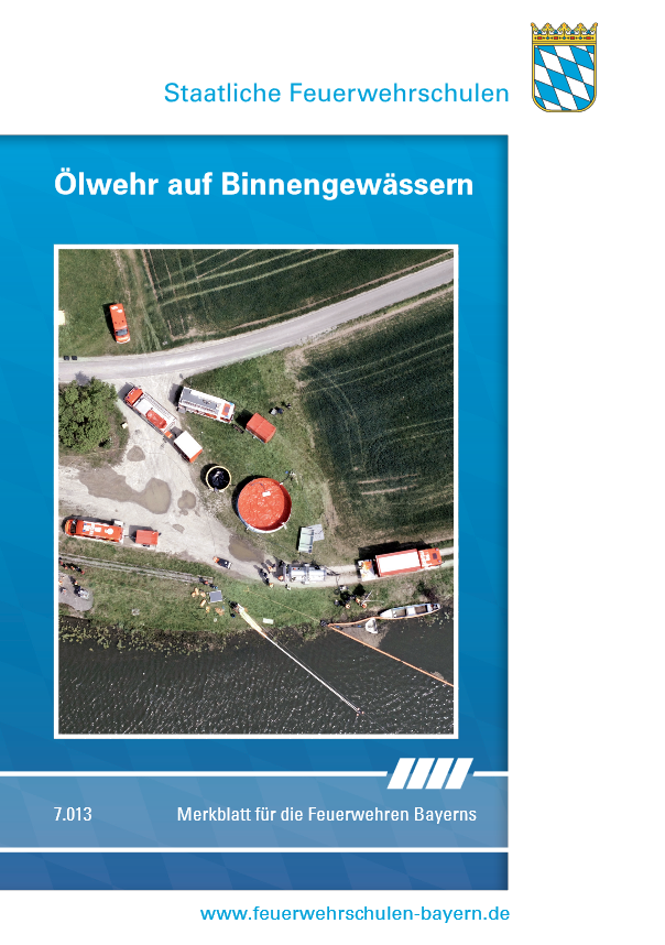 Ölwehr auf Binnengewässern