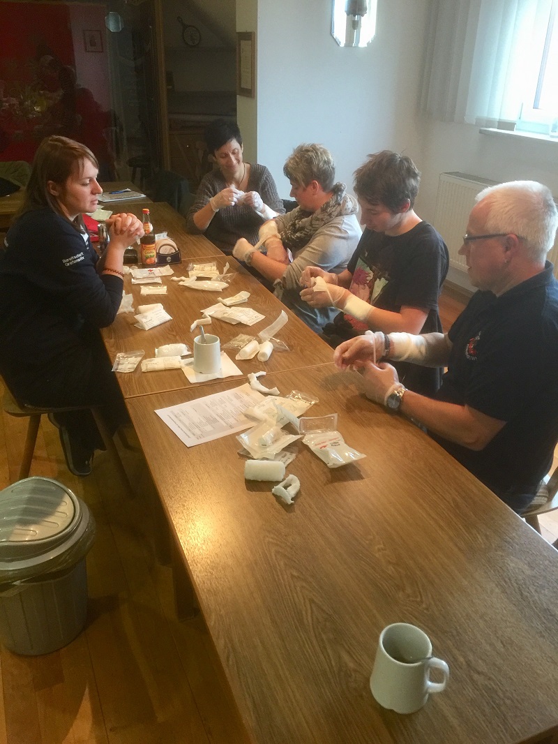 Anlegen von Verbänden