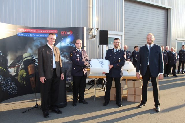 Übergabe Schwimmsauger