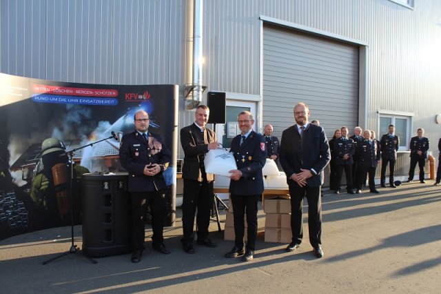 Übergabe Schwimmsauger