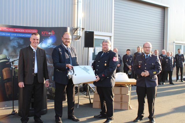 Übergabe Schwimmsauger