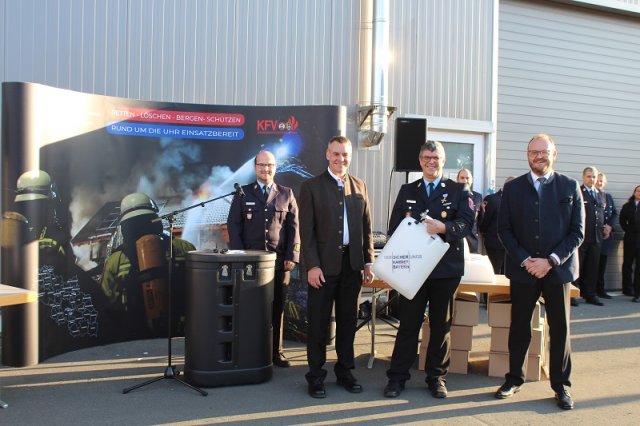 Übergabe Schwimmsauger