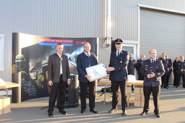 Übergabe Schwimmsauger